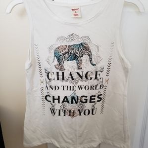 Girls L Arizona graphic tank